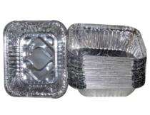 Aluminium Foil Disposable Bowls 5.7 inch Silver_0