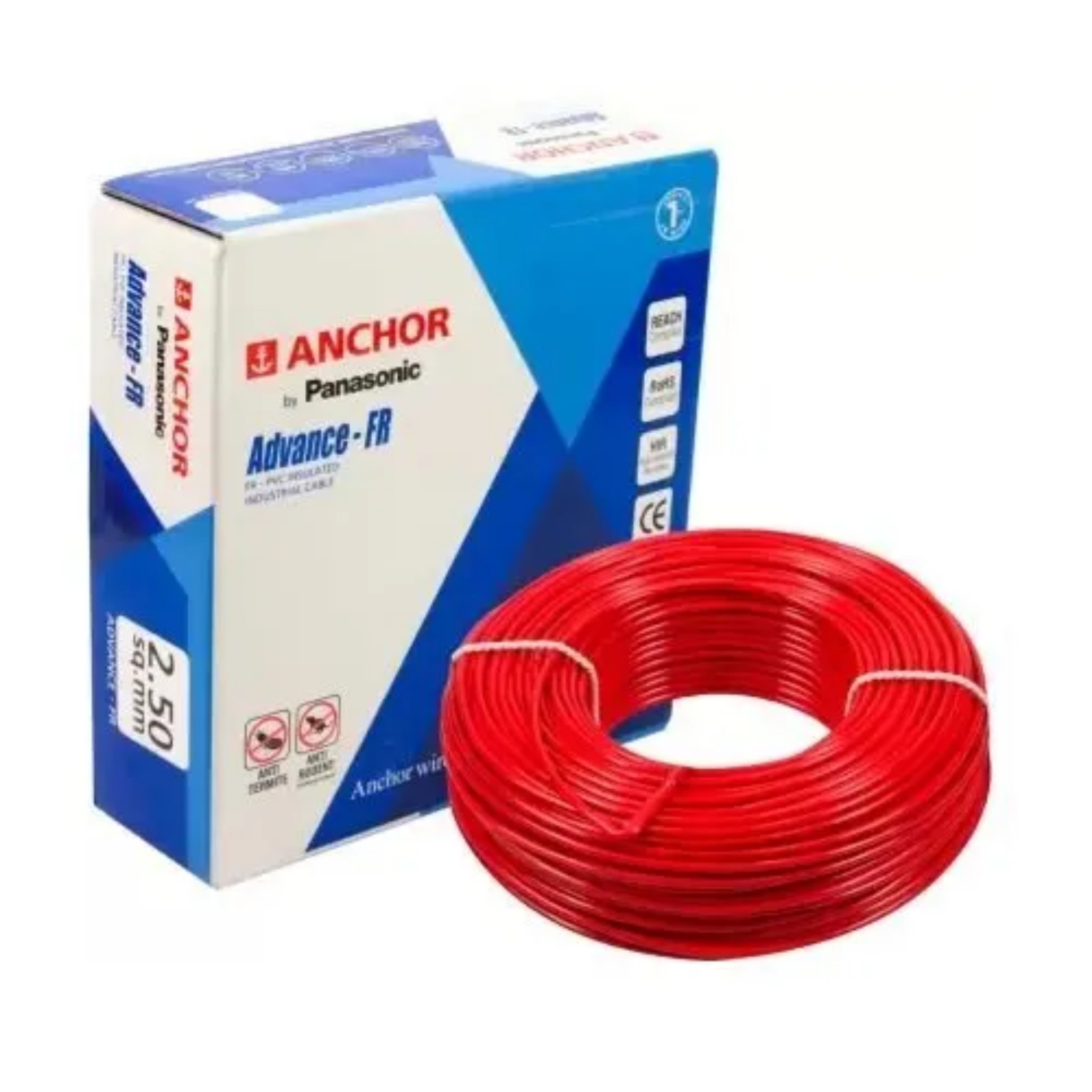ANCHOR 1 Core 2.5 sqmm Industrial Flexible Cables 90 m Copper 1100 V_0