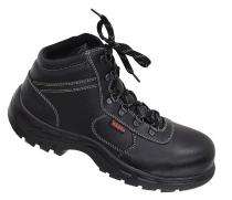 Karam FS 25 Microfiber Din Leather Composite Toe Safety Shoes Black_0