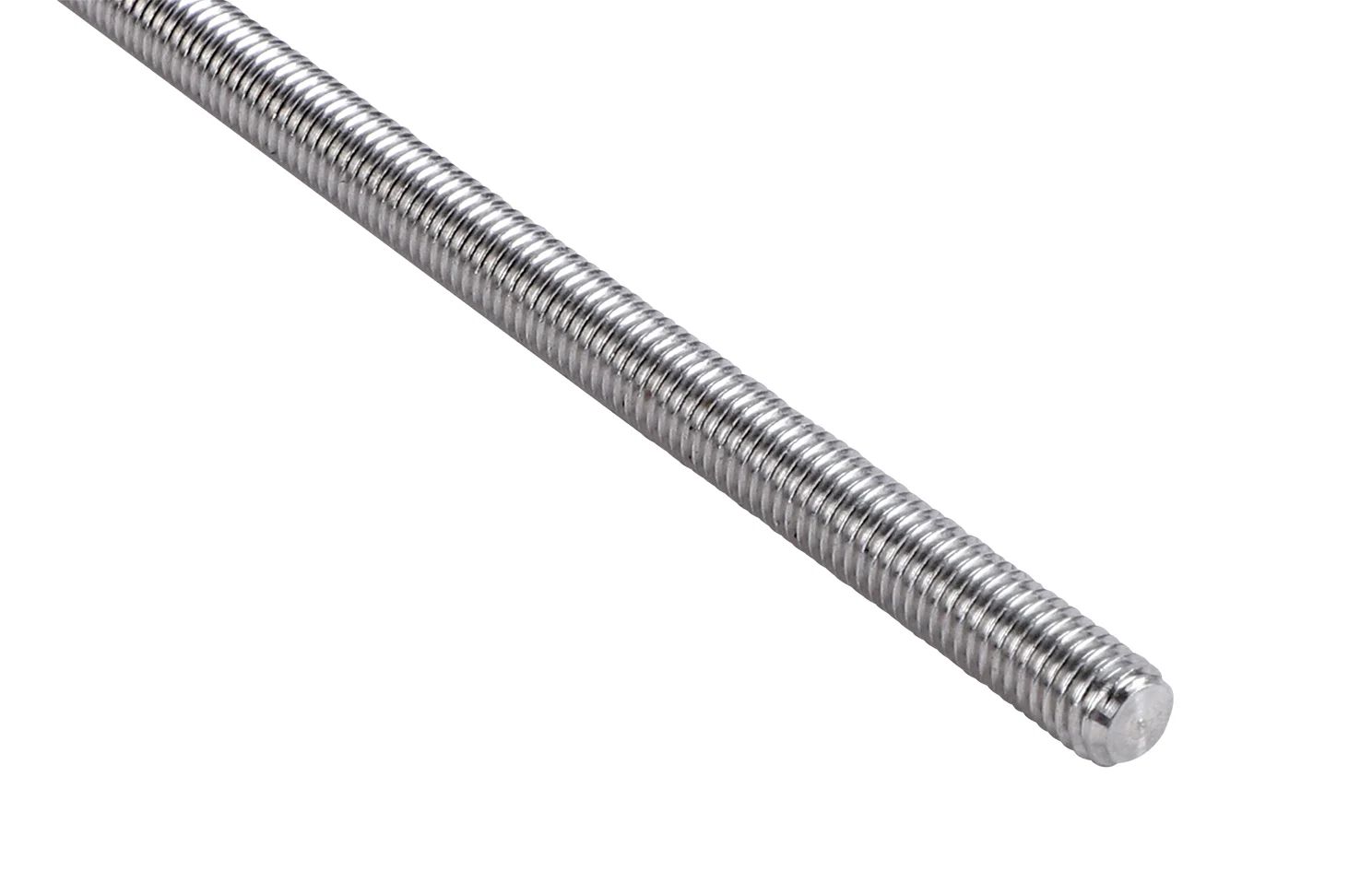 KRISHNA Stainless Steel M24 Threaded Rods 2 m Polished_0
