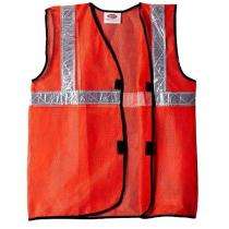 Polyester Safety Jackets 23 x 27 inch Safeu - 2H1V Without Sleeves Orange_0