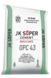 JK Cement OPC 43 Grade Cement_0