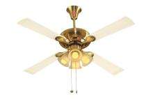 USHA Fontana Orchid 1280 mm 4 Blades 70 W Gold Ivory Ceiling Fans_0