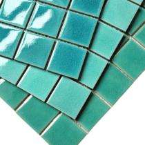 Piccolo Heavy Crackle 101.6 x 101.6 mm Green Glossy Ceramic Tile_0