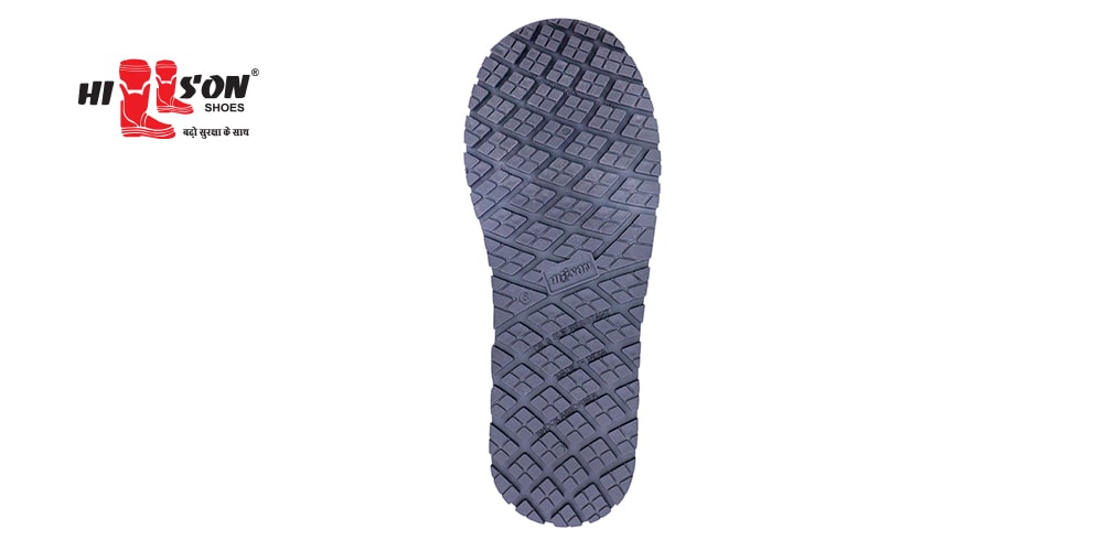 Hillson Swag 1902 Robust Synthetic Leather Metal Toe Safety Shoes Blue_3