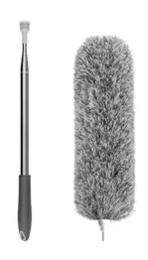 Duster Mop Microfibre 30 cm Grey_0