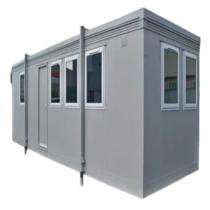 Radhaswami Mild Steel 8.5 ft Portable Security Cabin_0
