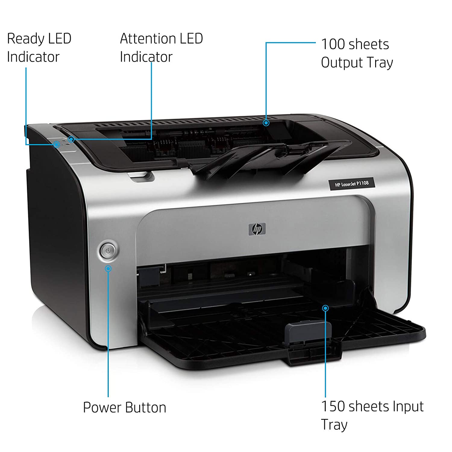HP 1108 Mono Laser 18 ppm Printer_1