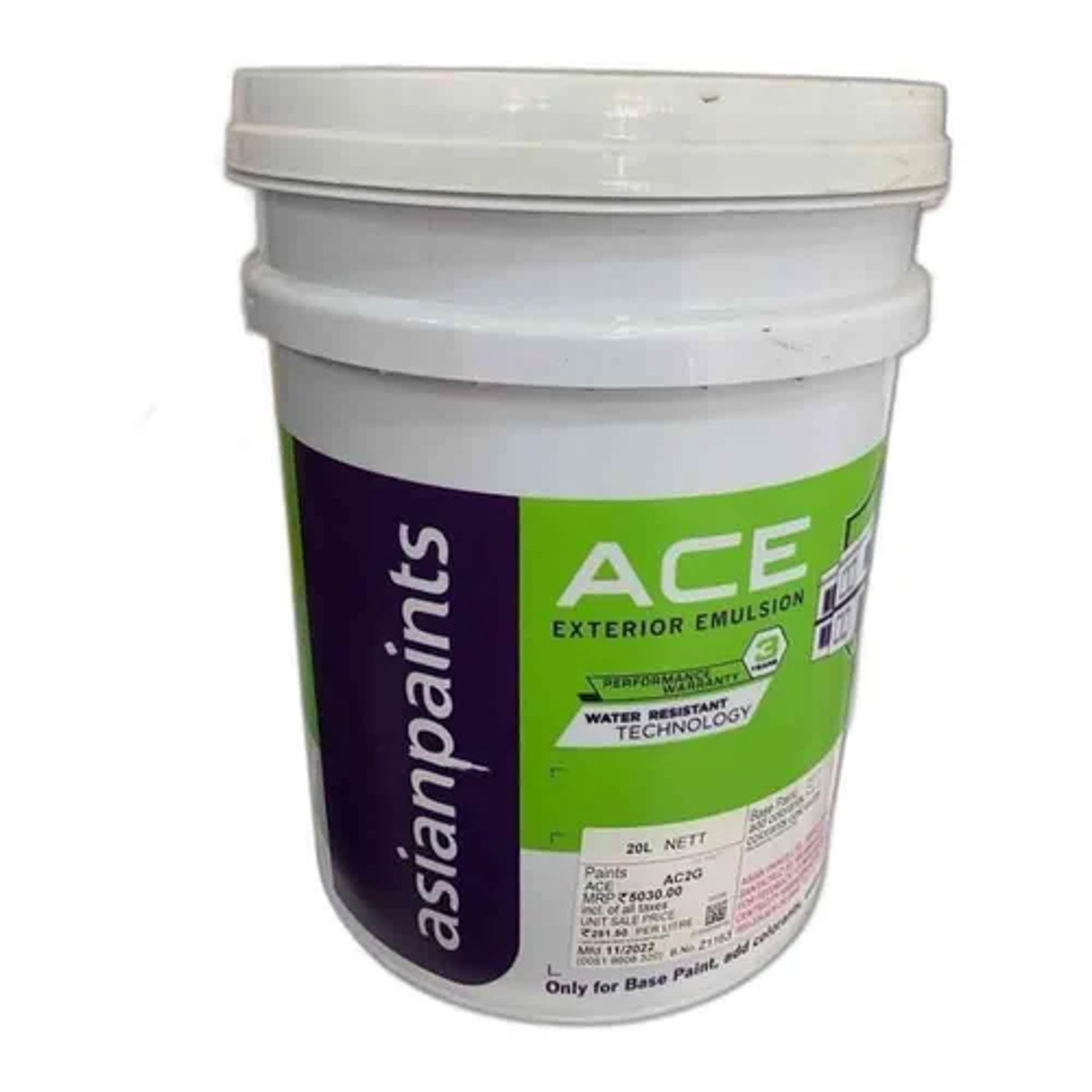 White Exterior Emulsion Paints 20 L_0