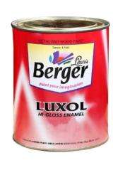 Berger Soft Sheen Water Based Smoke Grey Enamel Paints High Glossy_0