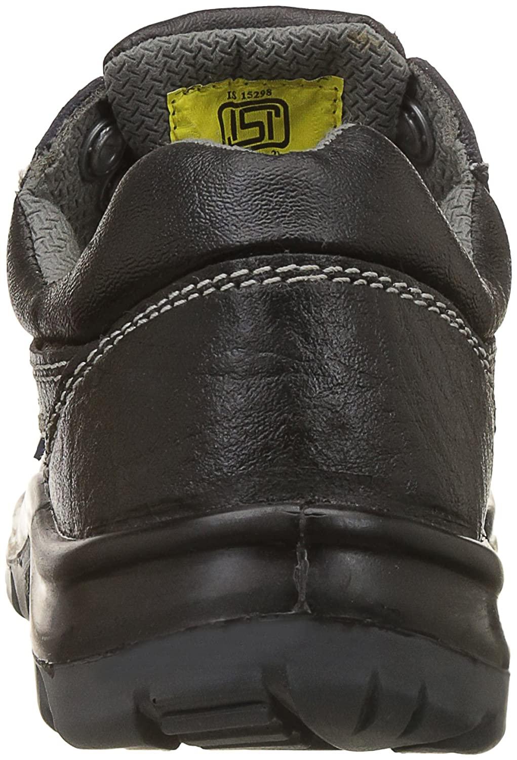 Allen Cooper AC-1265 Buff CG Apollo Leather Non Metallic Composite Toe Safety Shoes Black_4