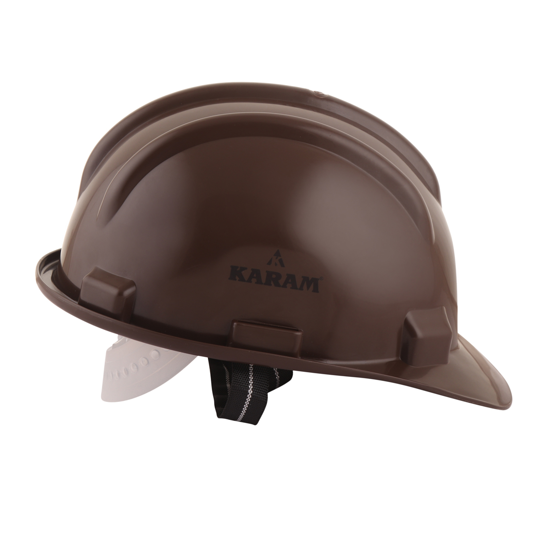 Karam Polymer Brown Air Ventilated Safety Helmets PN501_2