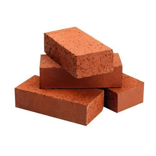 Clay Rectangular Red Bricks 210 x 55 x 12 mm_0