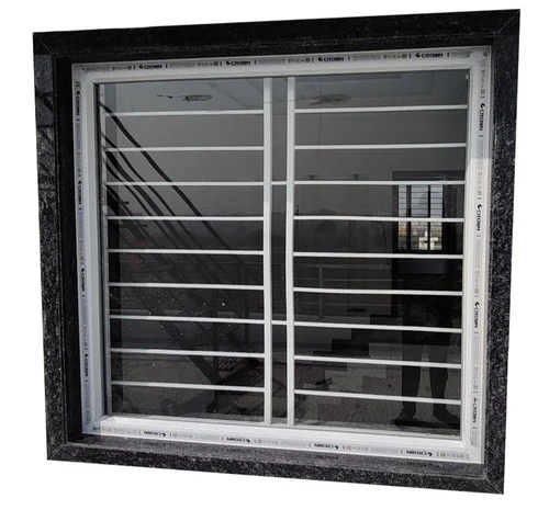 RRK Fixed 3 Track 3 Panel White uPVC Window 6 x 4 ft_0