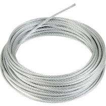 16 mm Steel Wire Rope 1x7 Upto 2160 N/mm2 Upto 10 m_0