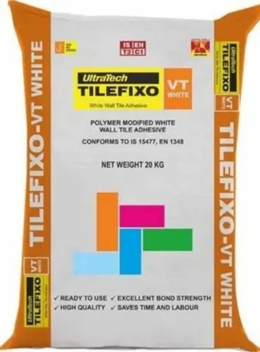 UltraTech Tile Fixo VT Polymer Based Tile Adhesive 20 kg_0