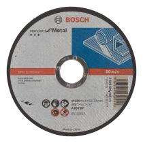 BOSCH 125 mm Cutting Wheels A60 T BF 22.23 mm 12250 rpm_0