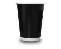 Paper Cold Drink Disposable Cups 150 mL Black and White_0