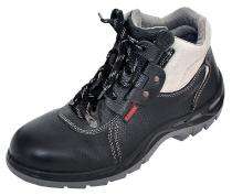 Karam FS 22 Full Grain Leather Steel Toe Safety Shoes Black_0