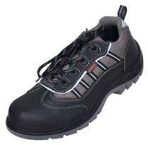 Karam FS 62 Buff Crazy Horse Leather Steel Toe Safety Shoes Black_0