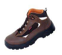 Karam FS 65RO Leather Steel Toe Safety Shoes Brown_0
