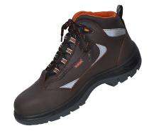 Karam FS 65 Leather Composite Toe Safety Shoes Brown_0