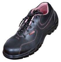Karam FS 100 Leather Composite Toe Safety Shoes Black_0