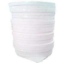 250 GSM 42 mm 4 in White Plain Paper Cup Bottom Roll_0