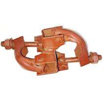 Scaffworld 40 x 40 mm Painted Pressed Right Angle Scaffolding Coupler 10 kN_0