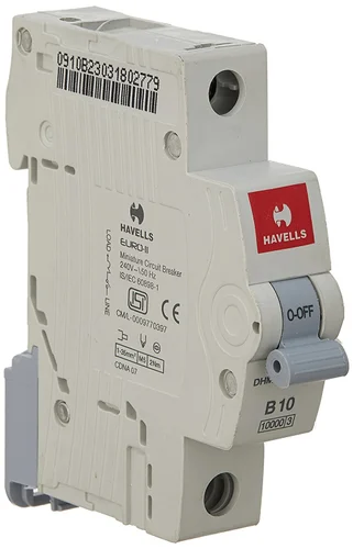 HAVELLS Single Pole 10 A B Curve MCB_0