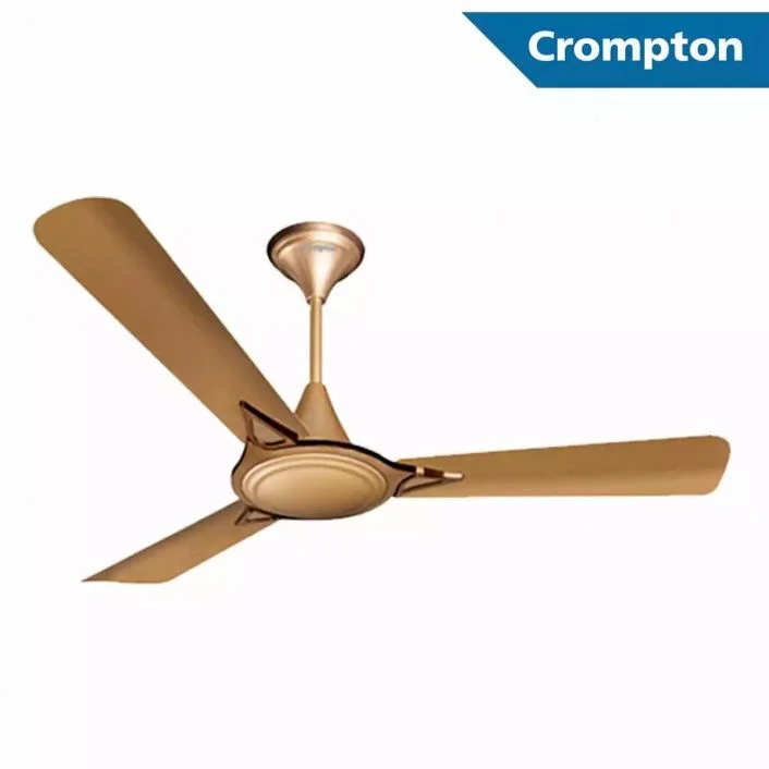 Crompton Avancer Prime 1200 mm 3 Blades 77 W Cocoa Gold Ceiling Fans_0
