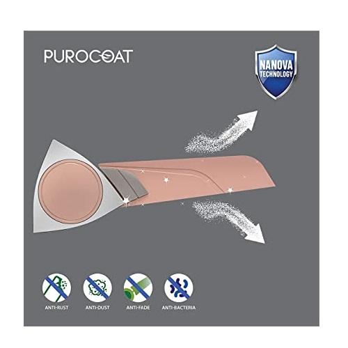 Polycab Aereo Purocoat Premium 1200 mm 3 Blades 75 W Copper Champagne Gold Ceiling Fans_2