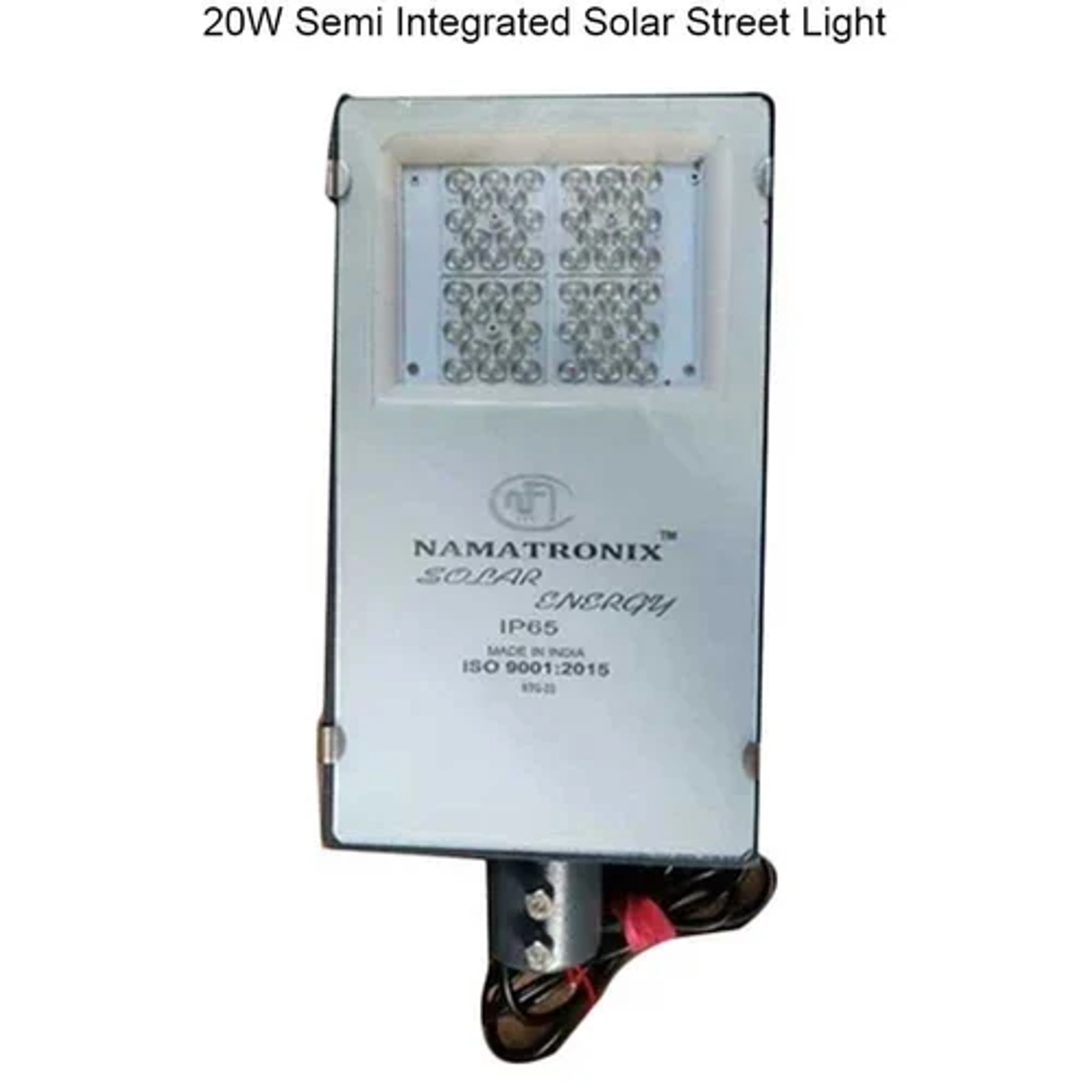 Namatronix 11 W White LED Aluminum 40 Ah Solar Street Light_1