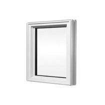 NS Fixed 1 Track 1 Panel White uPVC Window 4 x 4 ft_0