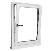 NS Tilt and Turn 1 Track 1 Panel White uPVC Window 5 x 4 ft_0