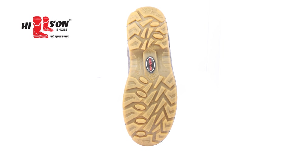 Hillson Sporty Synthetic Leather Steel Toe Safety Shoes Black_3