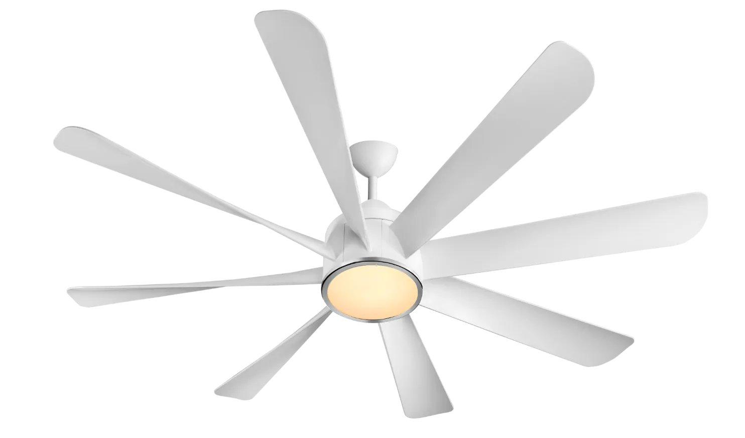 Kuhl Platin D8 1500 mm 8 Blades 38 W White Ceiling Fans_2