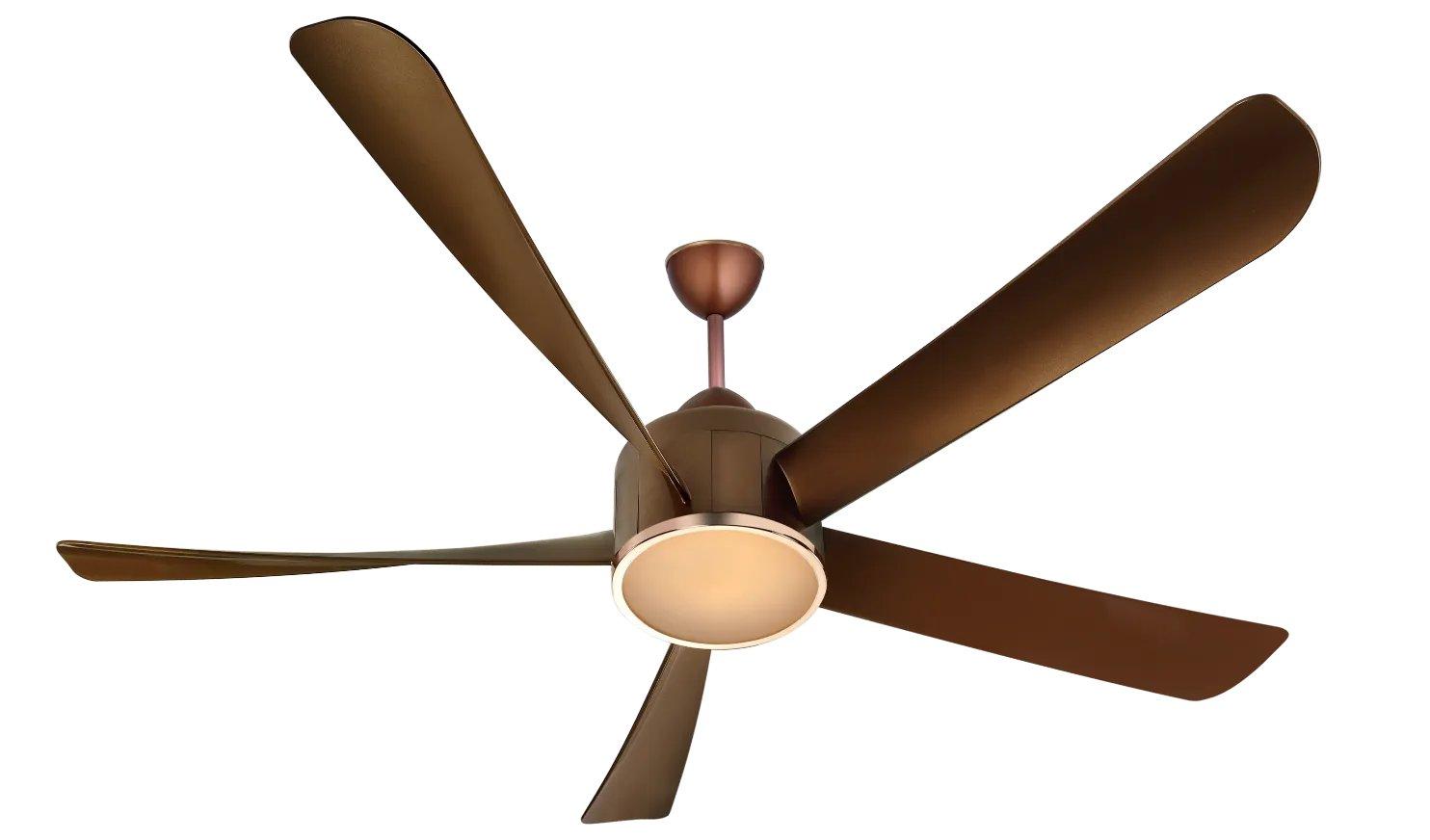 Kuhl Platin D5 1500 mm 5 Blades 38 W Brown Ceiling Fans_3