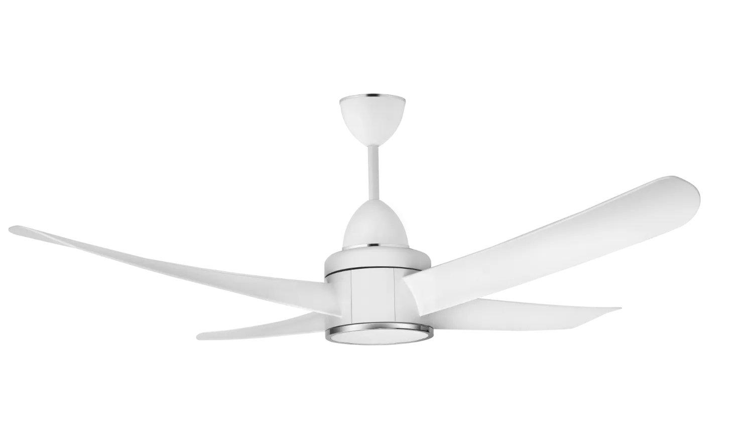Kuhl Platin D5 1500 mm 5 Blades 38 W White Ceiling Fans_1
