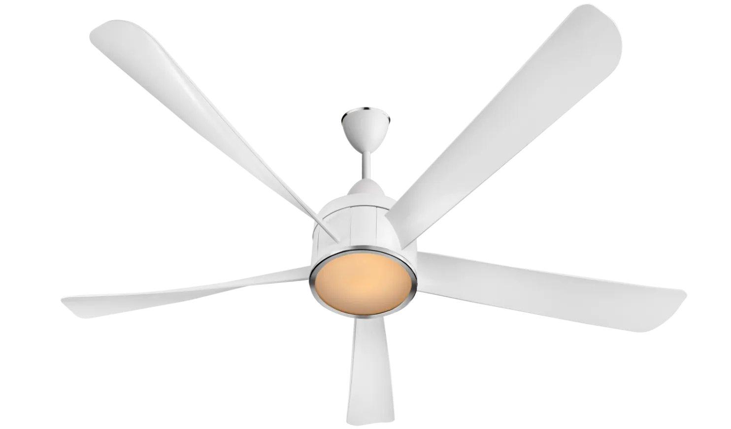 Kuhl Platin D5 1500 mm 5 Blades 38 W White Ceiling Fans_3