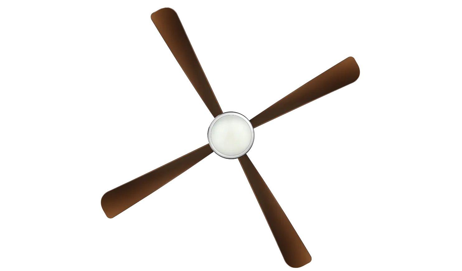 Kuhl Platin D4 1500 mm 4 Blades 38 W Brown Ceiling Fans_4