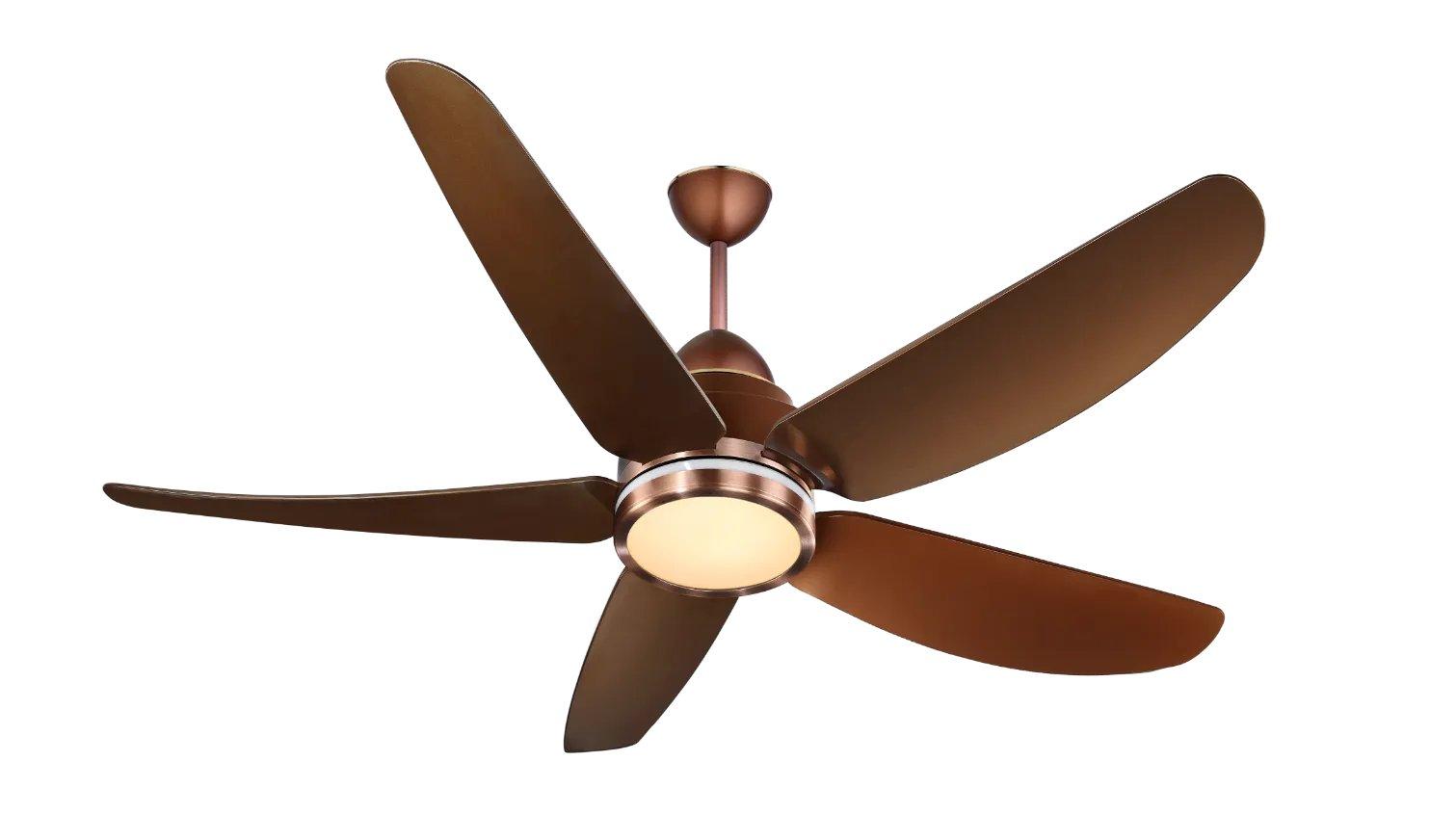 Kuhl LUXUS C5 1400 mm 5 Blades 38 W Brown Ceiling Fans_2