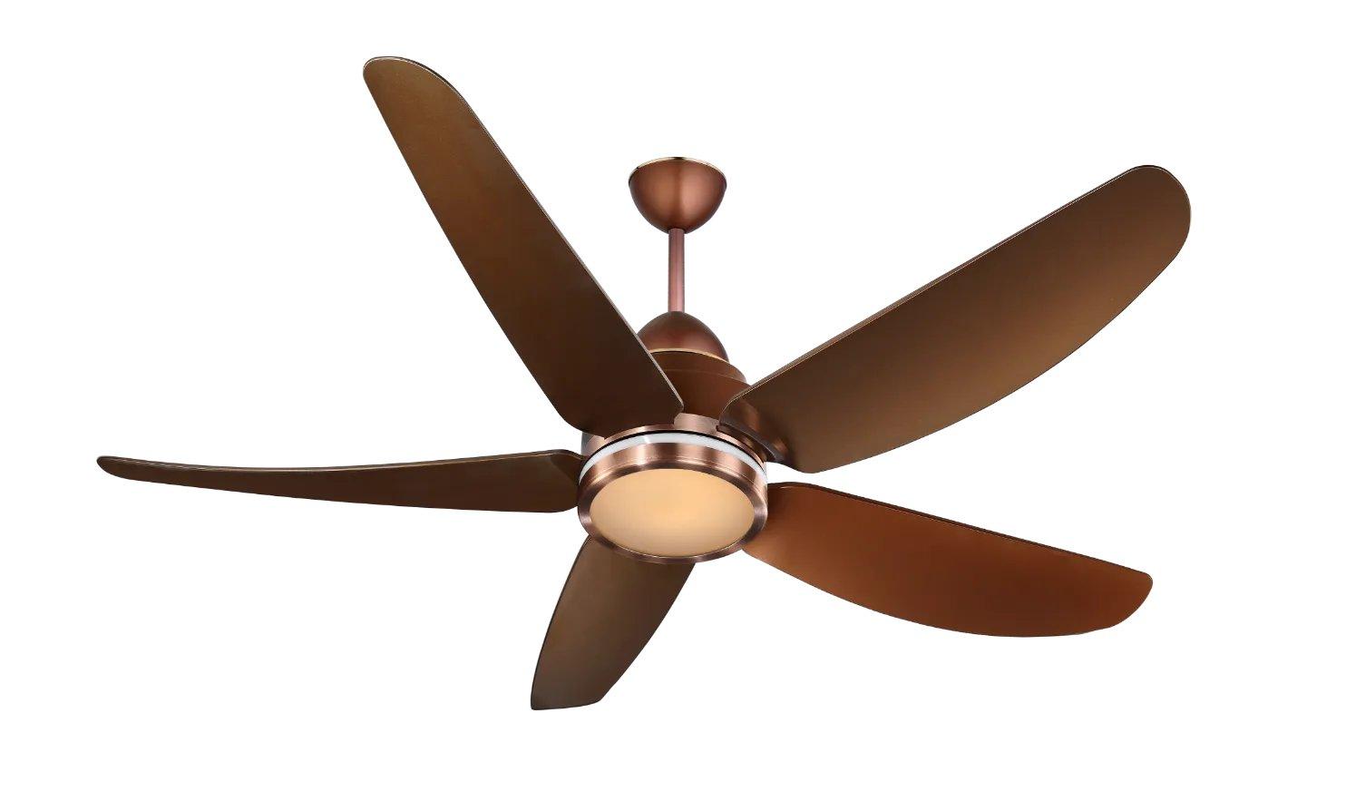Kuhl LUXUS C5 1400 mm 5 Blades 38 W Brown Ceiling Fans_3