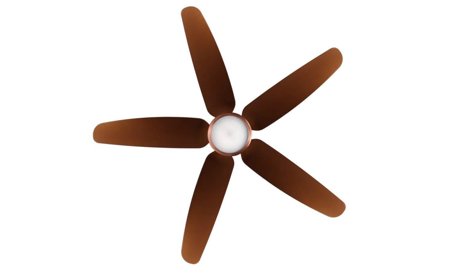 Kuhl LUXUS C5 1400 mm 5 Blades 38 W Brown Ceiling Fans_4