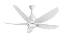Kuhl LUXUS C5 1400 mm 5 Blades 38 W White Ceiling Fans_0