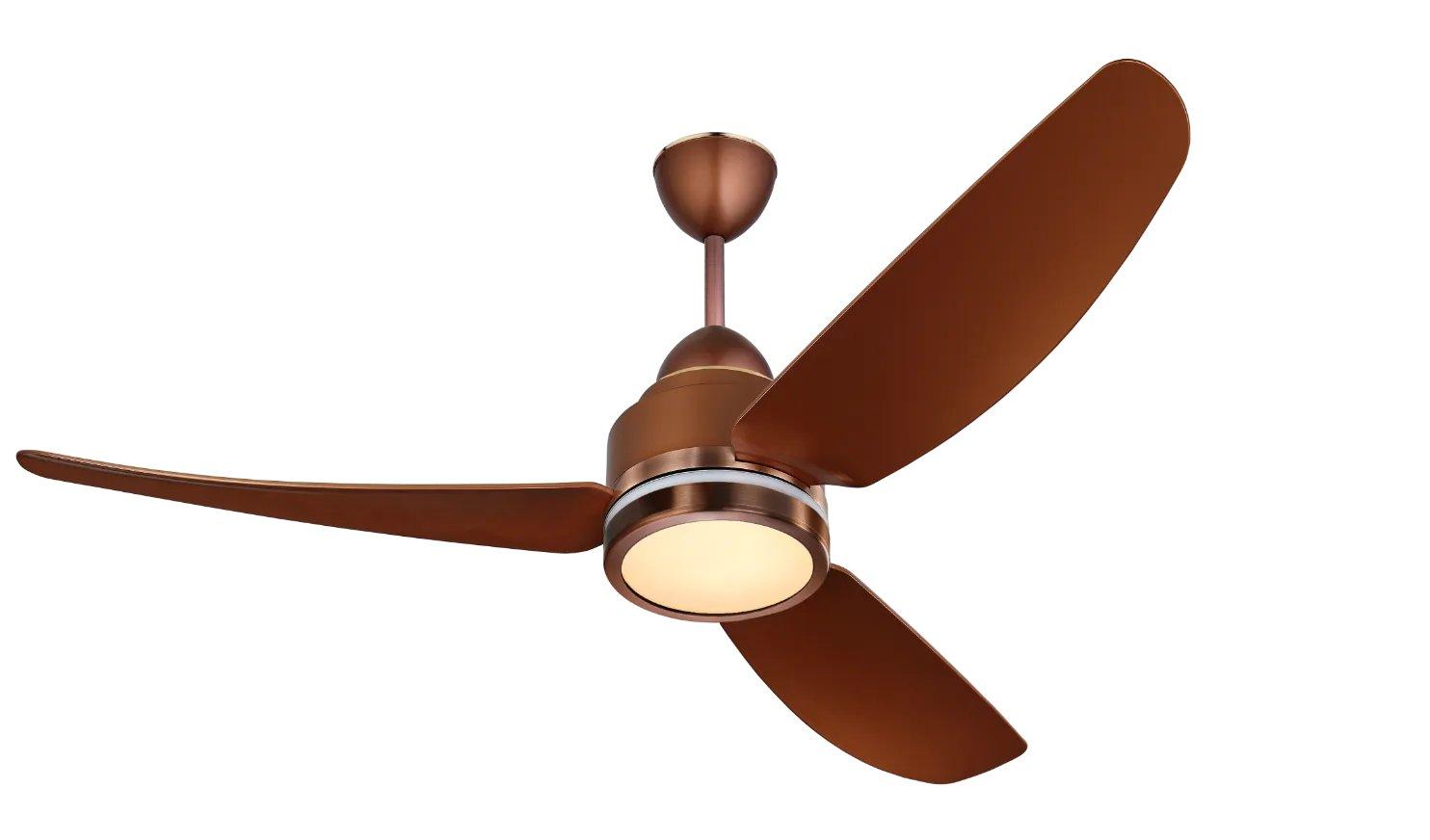 Kuhl LUXUS C3 1400 mm 3 Blades 38 W Brown Ceiling Fans_3