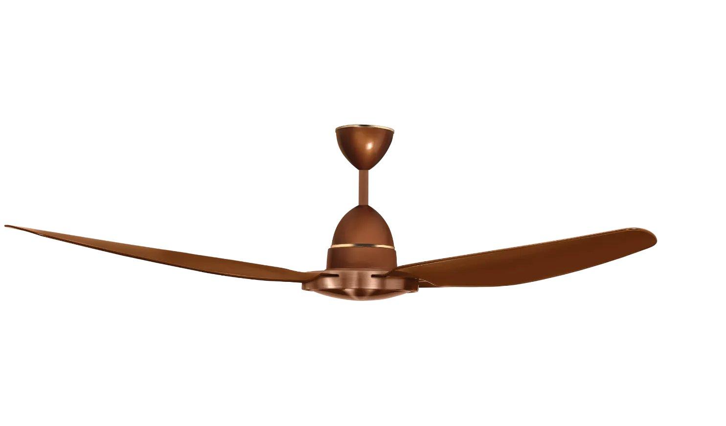 Kuhl BRISE E3 1400 mm 3 Blades 35 W Brown Ceiling Fans_1