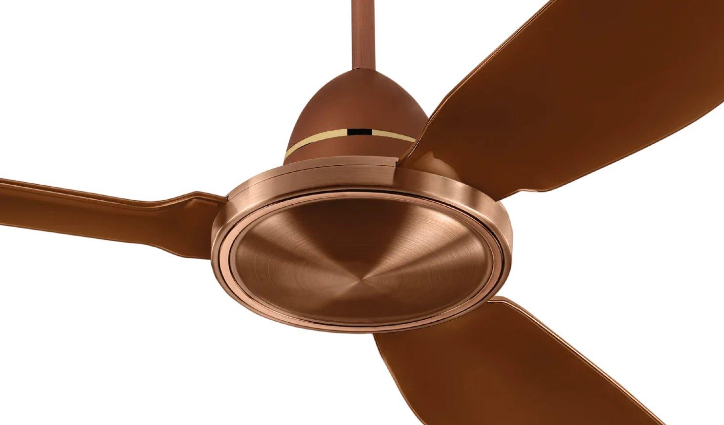 Kuhl BRISE E3 1400 mm 3 Blades 35 W Brown Ceiling Fans_2