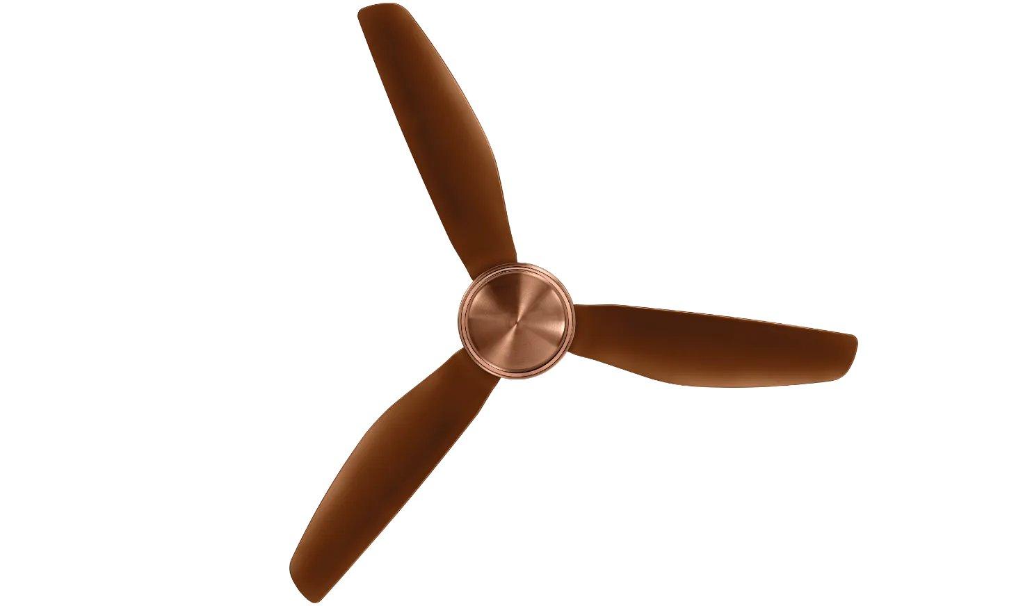 Kuhl BRISE E3 1400 mm 3 Blades 35 W Brown Ceiling Fans_3