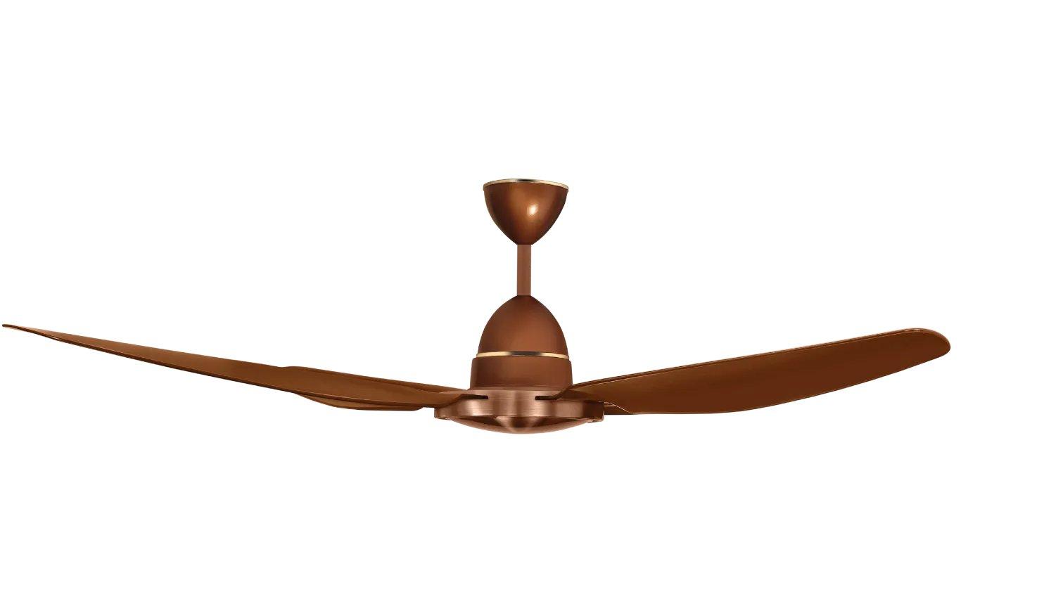 Kuhl BRISE E4 1400 mm 4 Blades 35 W Brown Ceiling Fans_1